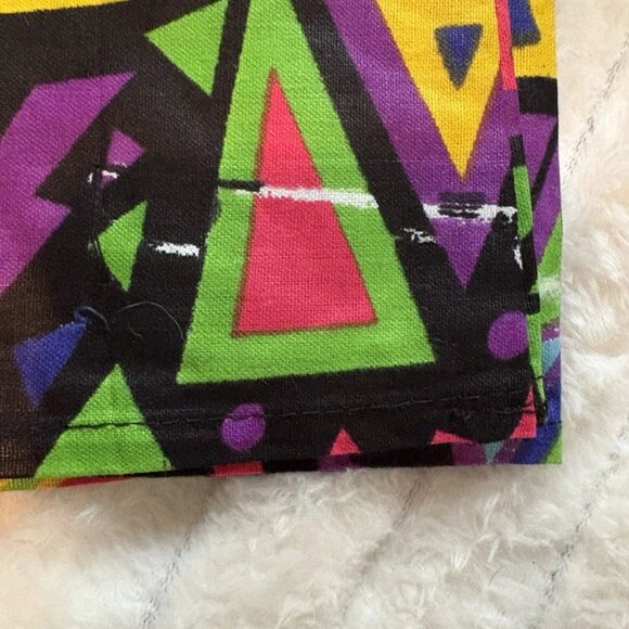 Ankara wax-printed Skirt w/Scarf African Print Colorful Free Size - Picture 6 of 8